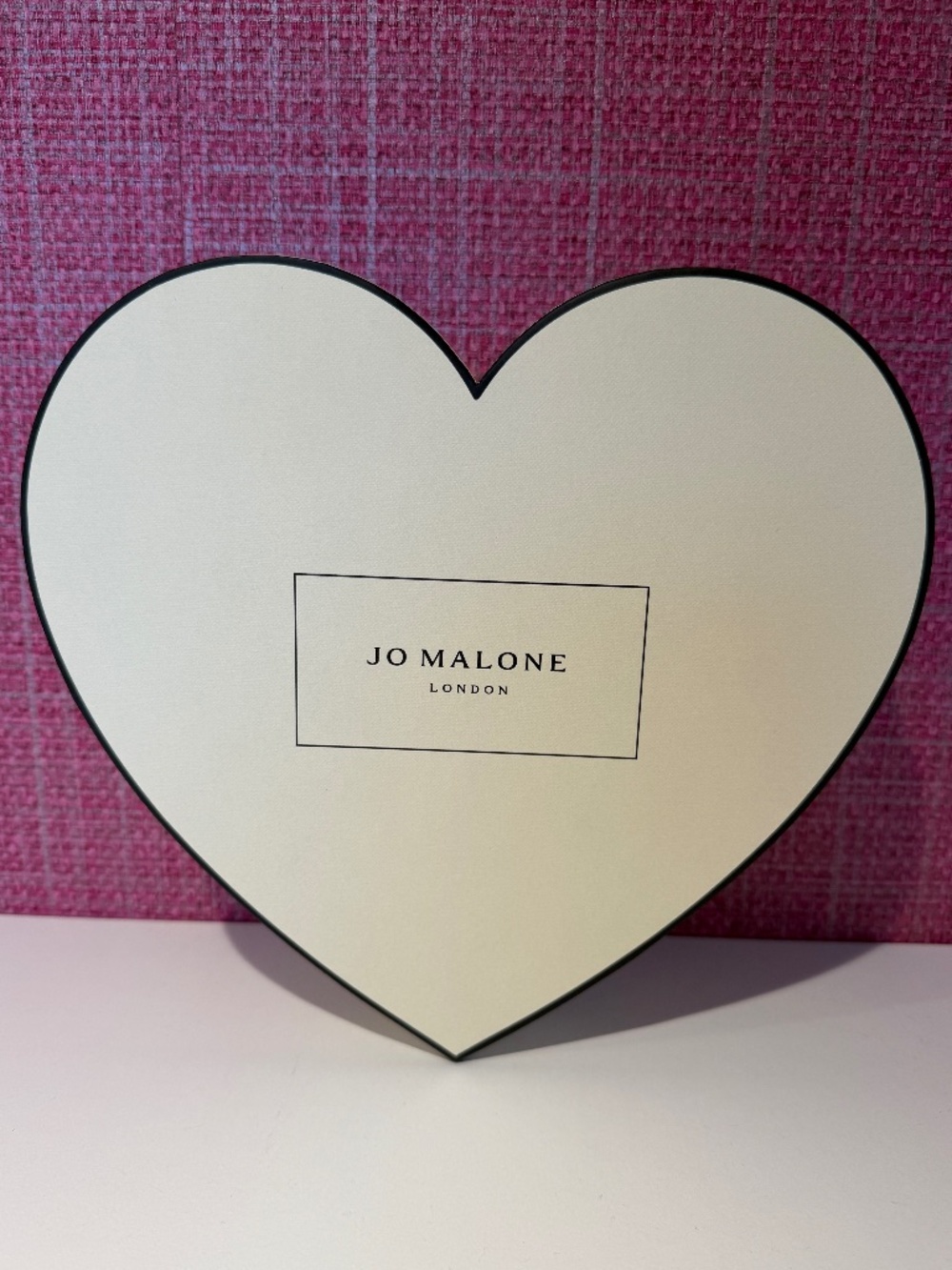 Jo Malone Limited Edition Heart Gift Box 10x9 Brand New